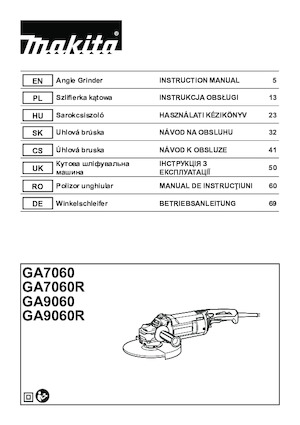 एंगल ग्राइंडर Makita GA7060 