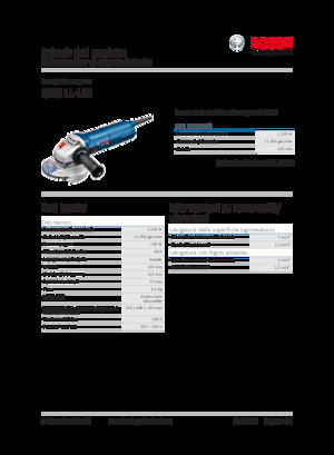 एंगल ग्राइंडर Bosch GWS 11-125