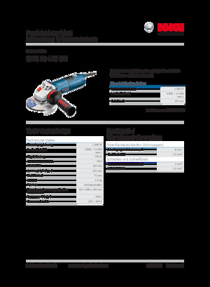 एंगल ग्राइंडर Bosch GWS 13-125 CIE