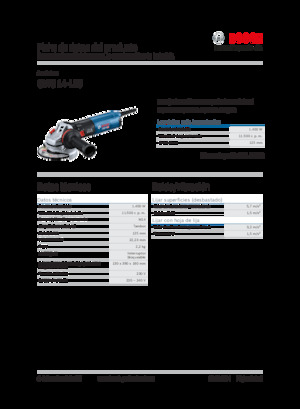 एंगल ग्राइंडर Bosch GWS 14-125