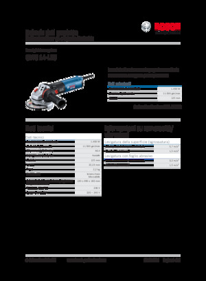 एंगल ग्राइंडर Bosch GWS 14-125