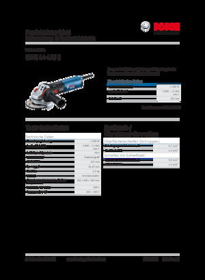 एंगल ग्राइंडर Bosch GWS 14-125 S