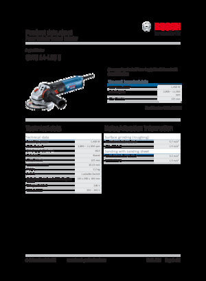 एंगल ग्राइंडर Bosch GWS 14-125 S