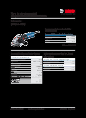 एंगल ग्राइंडर Bosch GWS 14-125 S