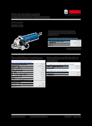 एंगल ग्राइंडर Bosch GWS 1400