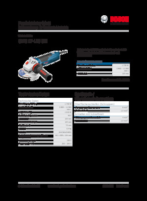 एंगल ग्राइंडर Bosch GWS 17-125 CIE