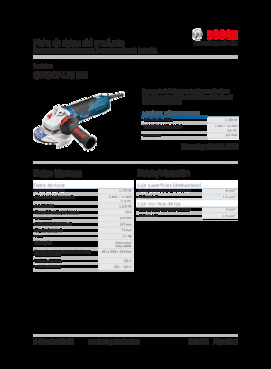 एंगल ग्राइंडर Bosch GWS 17-125 CIE