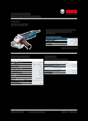 एंगल ग्राइंडर Bosch GWS 17-125 CIT