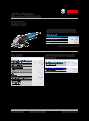 एंगल ग्राइंडर Bosch GWS 17-125 S
