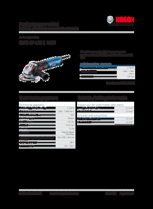 एंगल ग्राइंडर Bosch GWS 17-125 S INOX
