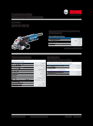 एंगल ग्राइंडर Bosch GWS 17-125 TS