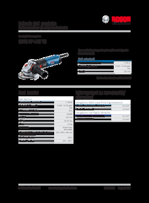 एंगल ग्राइंडर Bosch GWS 17-125 TS
