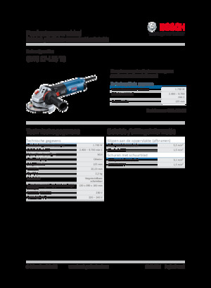 एंगल ग्राइंडर Bosch GWS 17-125 TS