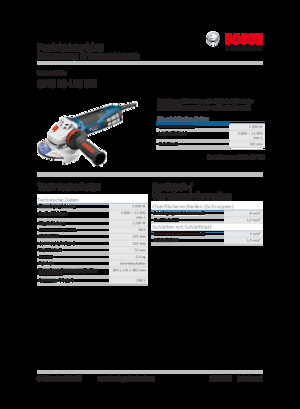 एंगल ग्राइंडर Bosch GWS 19-125 CIE