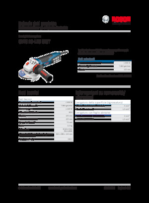 एंगल ग्राइंडर Bosch GWS 19-125 CIST