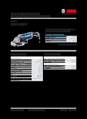 एंगल ग्राइंडर Bosch GWS 24-230 PZ