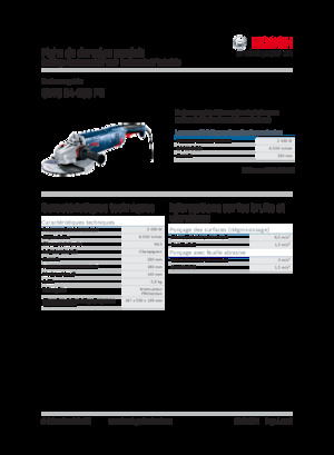 एंगल ग्राइंडर Bosch GWS 24-230 PZ