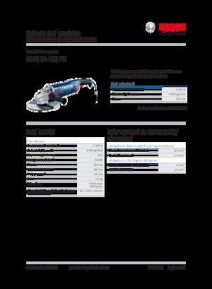 एंगल ग्राइंडर Bosch GWS 24-230 PZ
