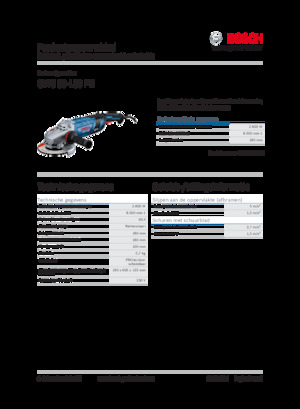 एंगल ग्राइंडर Bosch GWS 30-180 PB