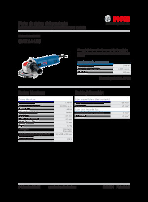 एंगल ग्राइंडर Bosch GWX 14-125
