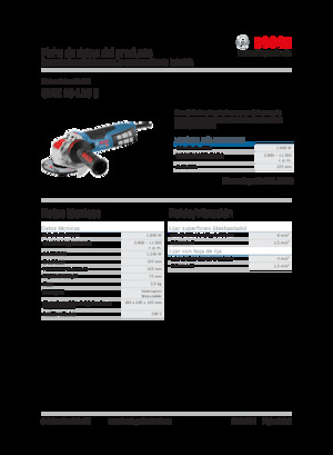 एंगल ग्राइंडर Bosch GWX 19-125 S