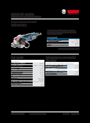 एंगल ग्राइंडर Bosch GWX 19-125 S