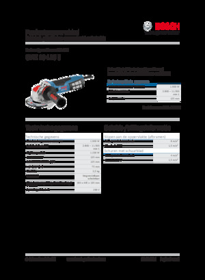एंगल ग्राइंडर Bosch GWX 19-125 S