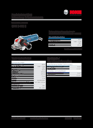 एंगल ग्राइंडर Bosch GWX 9-125 S