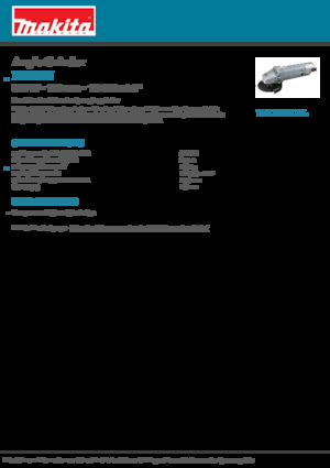 एंगल ग्राइंडर Makita N9500N