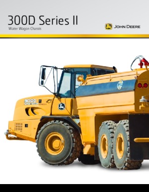 आर्टिकुलेटेड डंप ट्रक John Deere Construction 300D II