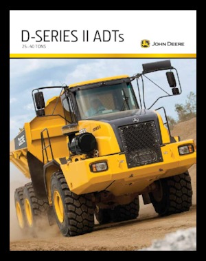 आर्टिकुलेटेड डंप ट्रक John Deere Construction 350D