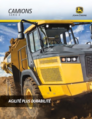आर्टिकुलेटेड डंप ट्रक John Deere Construction 310E