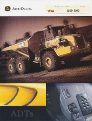 आर्टिकुलेटेड डंप ट्रक John Deere Construction 350D