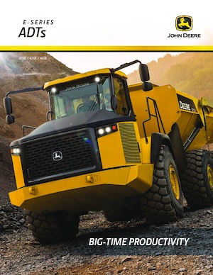 आर्टिकुलेटेड डंप ट्रक John Deere Construction 460E