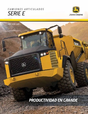 आर्टिकुलेटेड डंप ट्रक John Deere Construction 460E