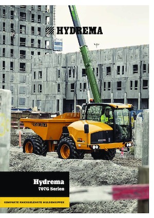 आर्टिकुलेटेड डंप ट्रक Hydrema 707G Power+