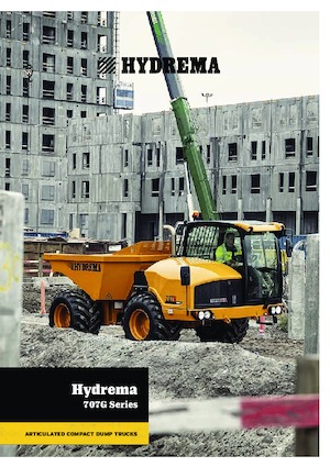 आर्टिकुलेटेड डंप ट्रक Hydrema 707G Power+