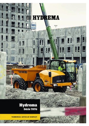 आर्टिकुलेटेड डंप ट्रक Hydrema 707G Power+