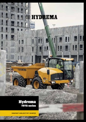 आर्टिकुलेटेड डंप ट्रक Hydrema 707G Power+