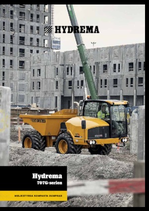 आर्टिकुलेटेड डंप ट्रक Hydrema 707G Power+