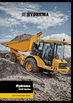 आर्टिकुलेटेड डंप ट्रक Hydrema 912F