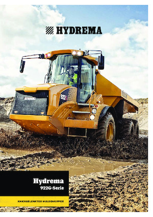 आर्टिकुलेटेड डंप ट्रक Hydrema 922G