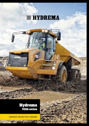 आर्टिकुलेटेड डंप ट्रक Hydrema 922G