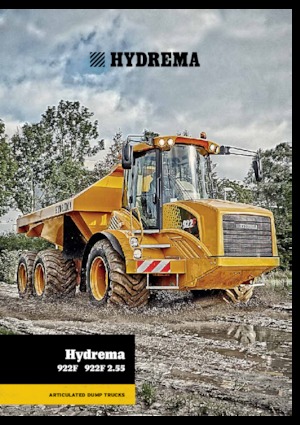 आर्टिकुलेटेड डंप ट्रक Hydrema 922F