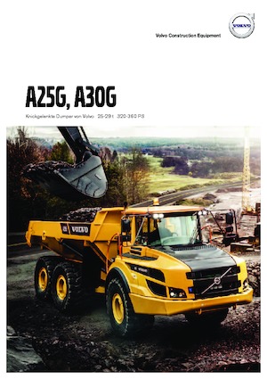 आर्टिकुलेटेड डंप ट्रक Volvo A25G