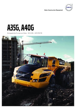 आर्टिकुलेटेड डंप ट्रक Volvo A35G