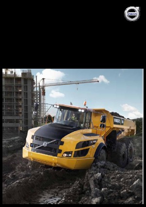 आर्टिकुलेटेड डंप ट्रक Volvo A35G