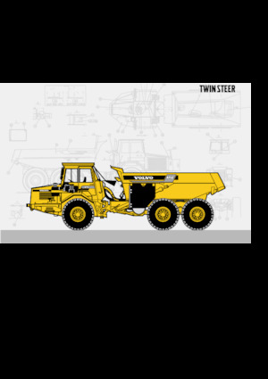 आर्टिकुलेटेड डंप ट्रक Volvo A25C