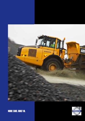 आर्टिकुलेटेड डंप ट्रक Volvo A30E 6x6