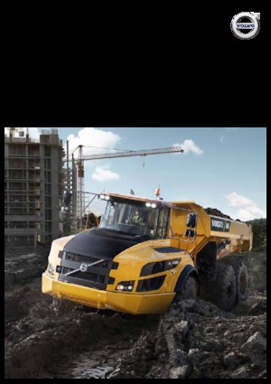 आर्टिकुलेटेड डंप ट्रक Volvo A35G 